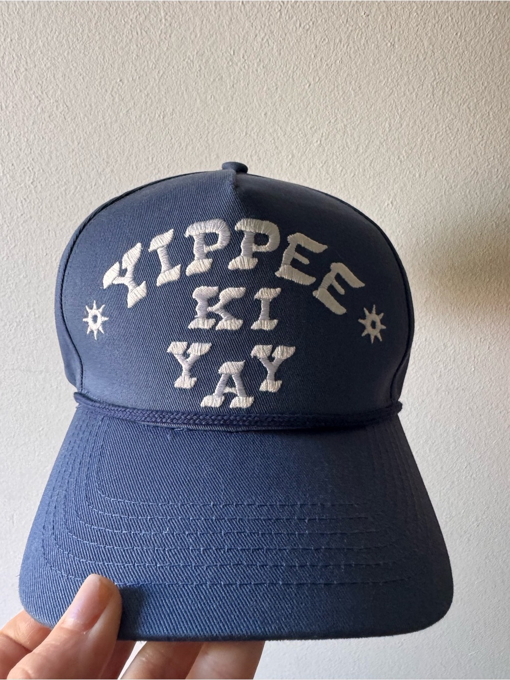 Sendero Navy Hat Yippee Ki Yay